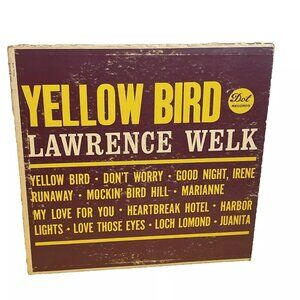 Lawrence Welk – Yellow Bird (Vinyl, 1961) Dot Records DLP 3389 Good LP Record